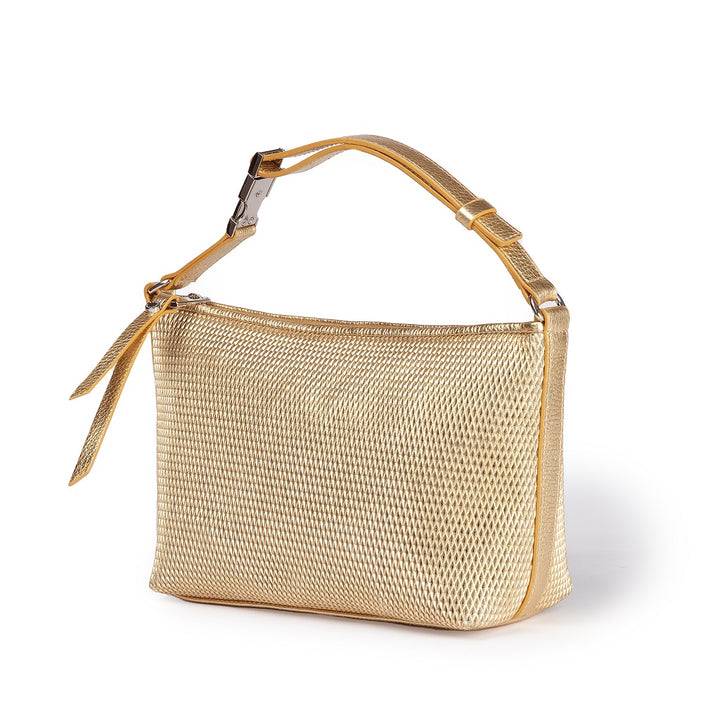 Roberta Gandolfi Yuma baguette in pelle con spallaccio regolabile Promozione Limitata