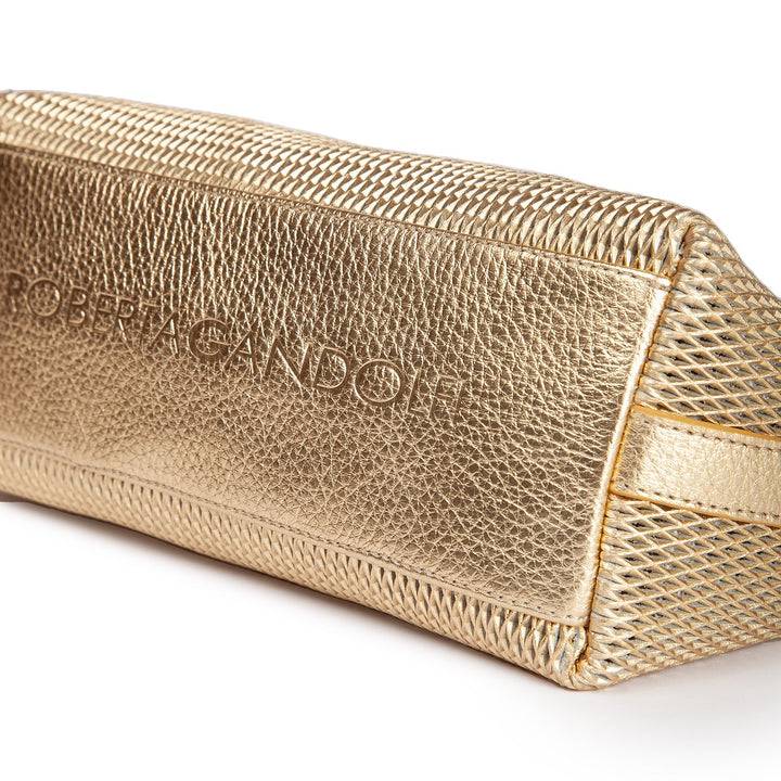 Roberta Gandolfi Yuma baguette in pelle con spallaccio regolabile Promozione Limitata