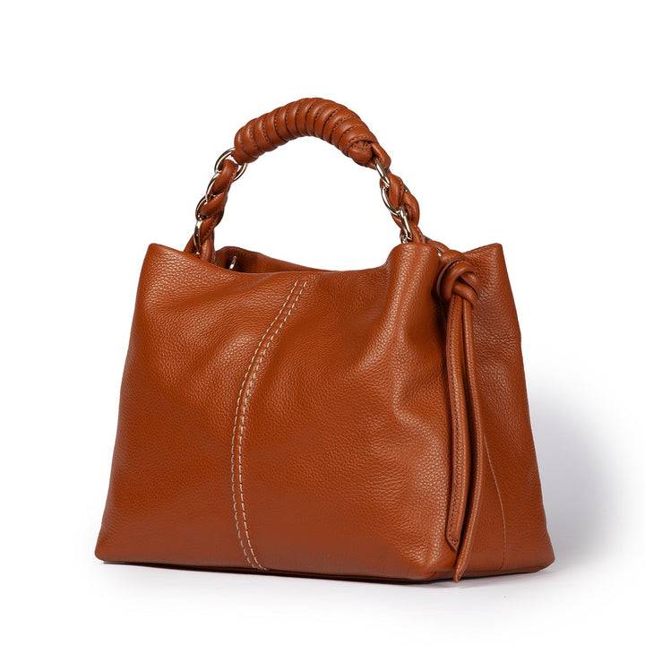 Roberta Gandolfi Amina small borsa a mano in pelle con manico tubolare fasciato e tracolla staccabile Affare Del Giorno