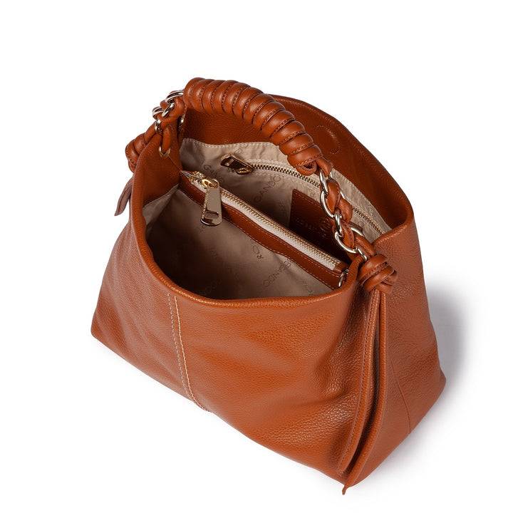 Roberta Gandolfi Amina small borsa a mano in pelle con manico tubolare fasciato e tracolla staccabile Affare Del Giorno