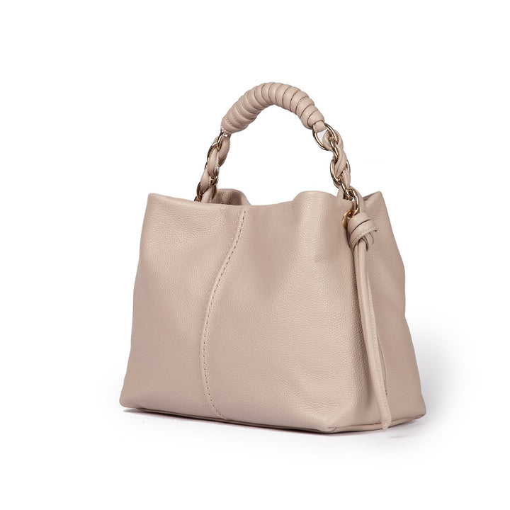 Roberta Gandolfi Amina small borsa a mano in pelle con manico tubolare fasciato e tracolla staccabile Prezzo Ridotto