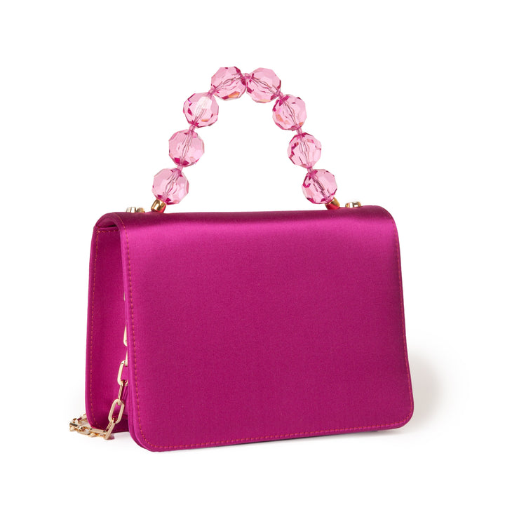 Roberta Gandolfi Sirenetta Mini bag in raso di seta e manico gioiello Hotsell