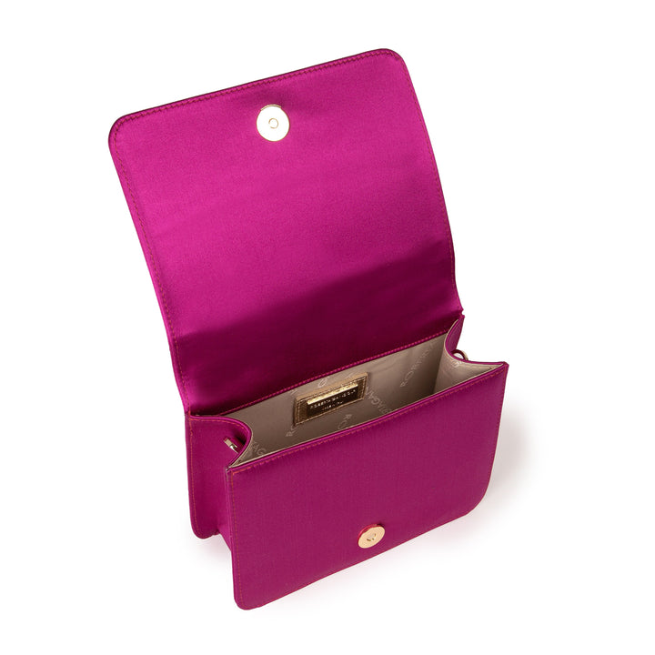 Roberta Gandolfi Sirenetta Mini bag in raso di seta e manico gioiello Hotsell