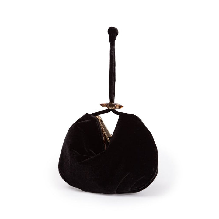 Roberta Gandolfi Sirenetta baguette in raso di seta ed elemento gioiello Outlet