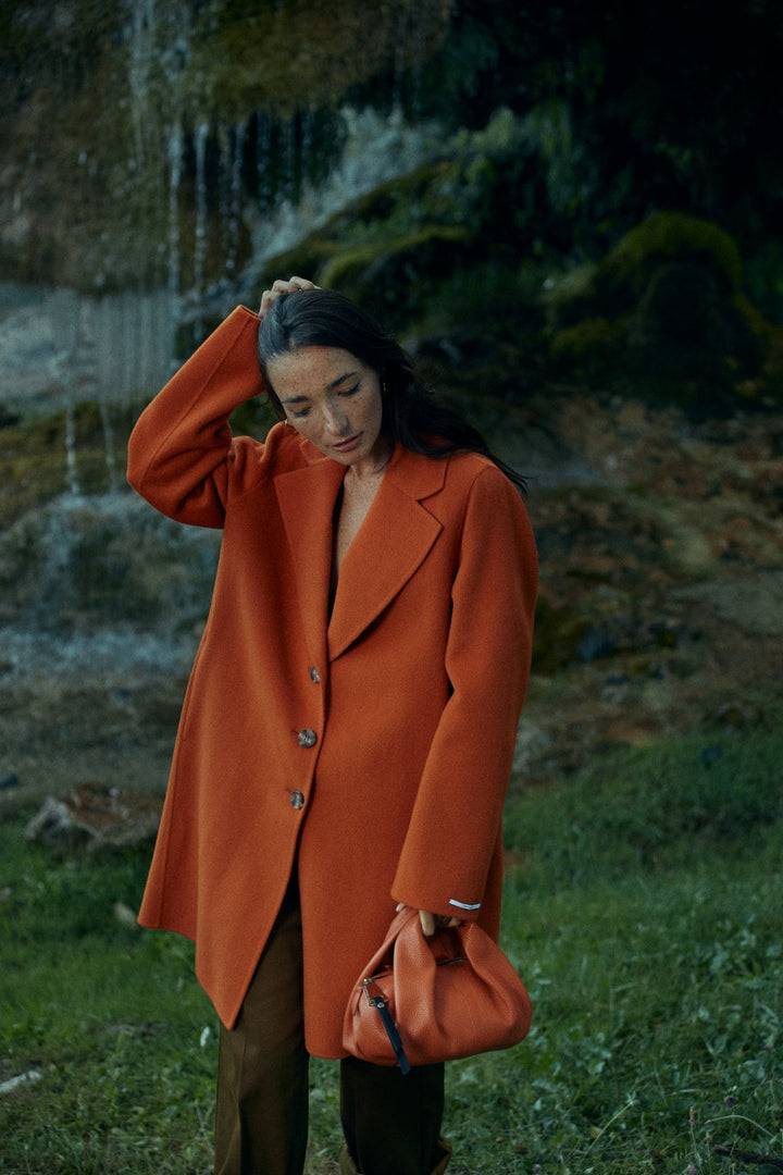 Roberta Gandolfi Emily bowling small in pelle con tracolla staccabile Saldi Di Fabbrica