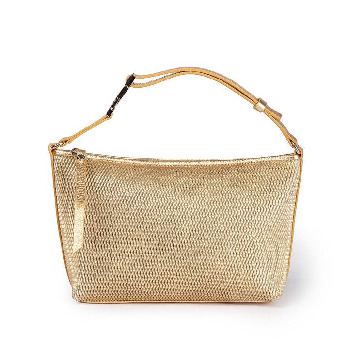 Roberta Gandolfi Yuma baguette in pelle con spallaccio regolabile Spedizione gratuita