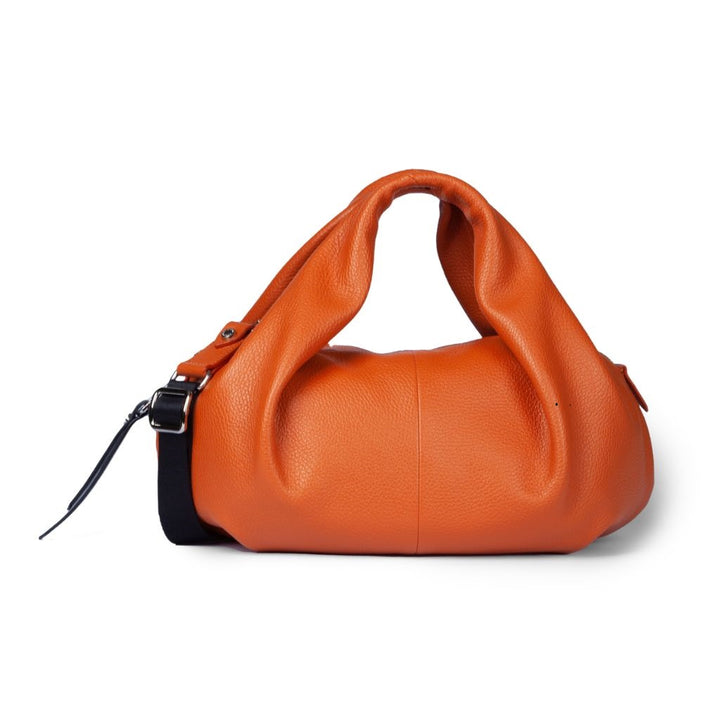 Roberta Gandolfi Emily bowling medium in pelle con tracolla staccabile Offerte stagionali