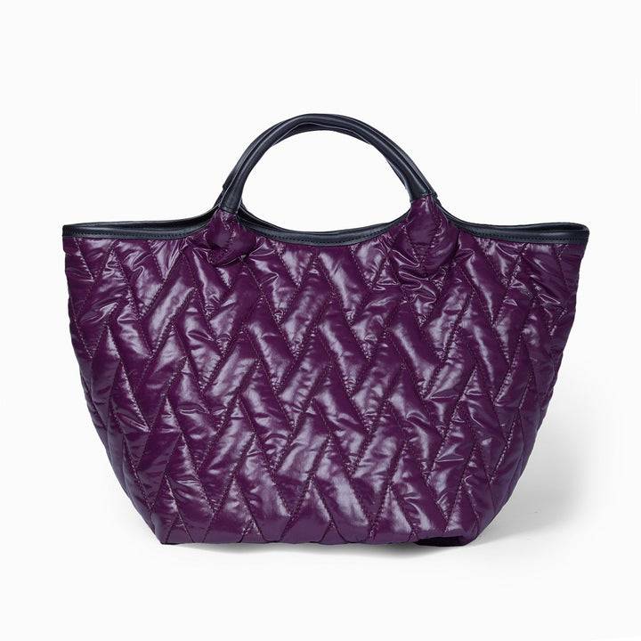Roberta Gandolfi Joy Puffy borsa trasformabile 5 modelli in 1 in tessuto antigoccia finiture in pelle di vitello e tracolla staccabile Comprane uno, ottenene uno gratis