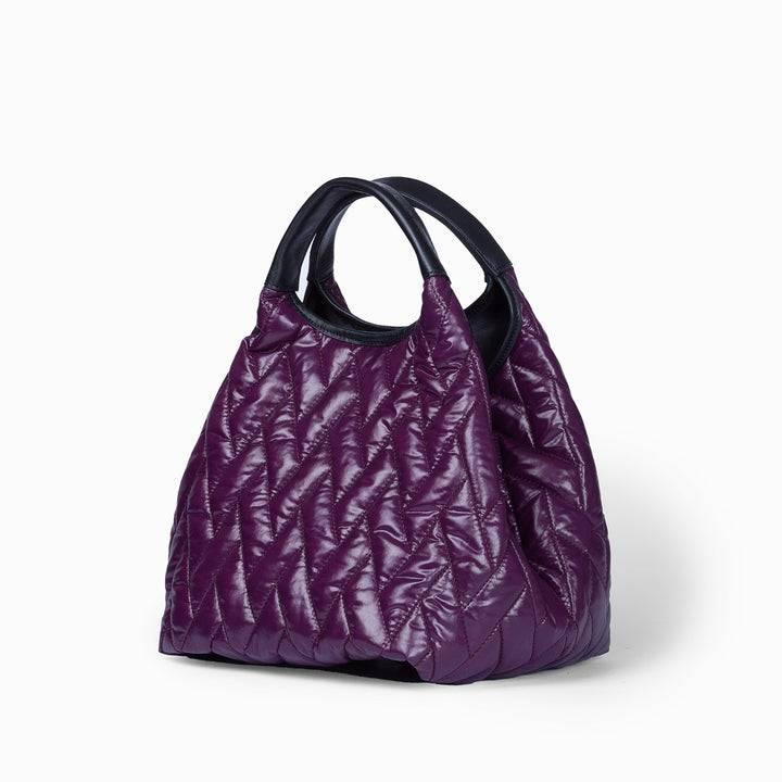 Roberta Gandolfi Joy Puffy borsa trasformabile 5 modelli in 1 in tessuto antigoccia finiture in pelle di vitello e tracolla staccabile Comprane uno, ottenene uno gratis
