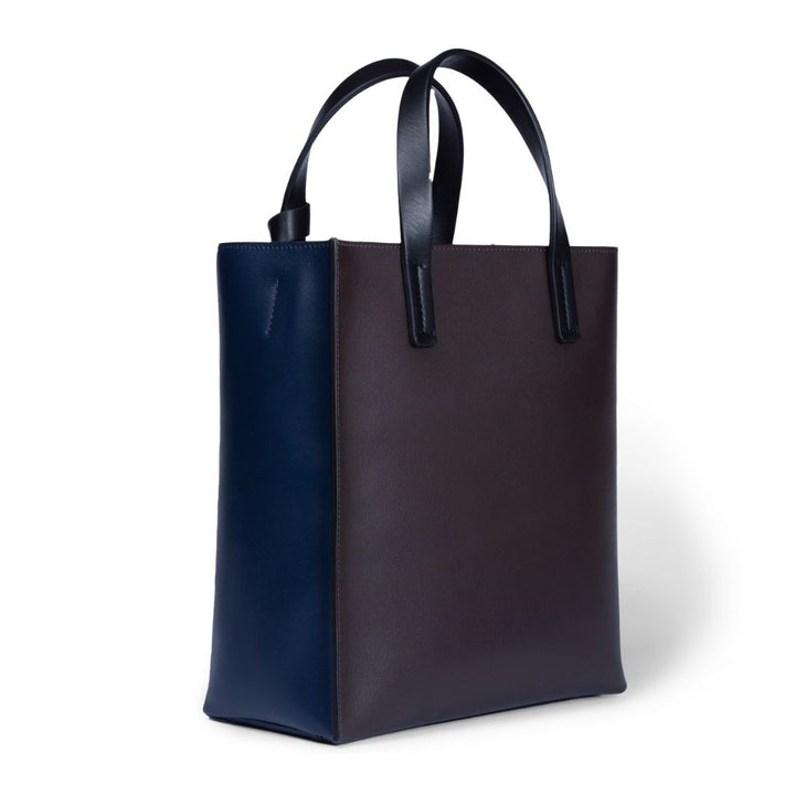 Roberta Gandolfi Arianna Tote borsa in pelle bicolor con tracolla staccabile Latest stili