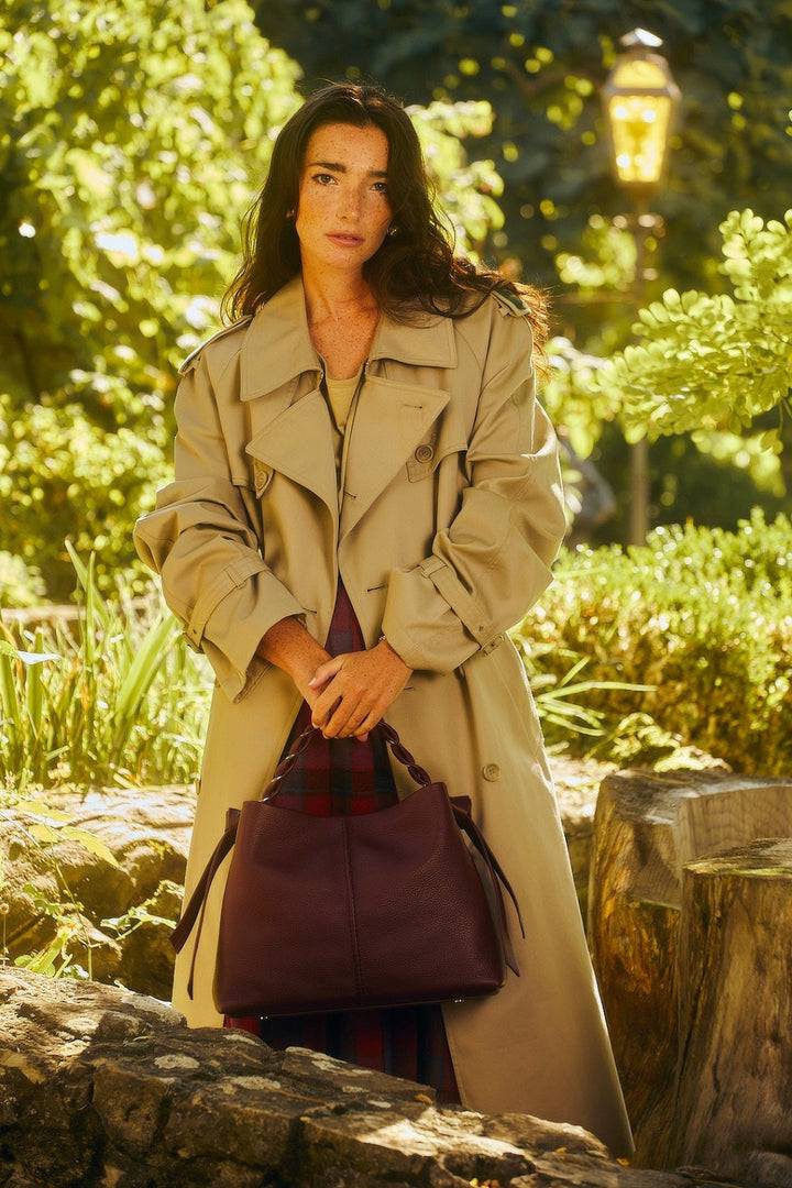 Roberta Gandolfi Asia Large borsa a mano in pelle con tracolla staccabile Fino al 55% di sconto
