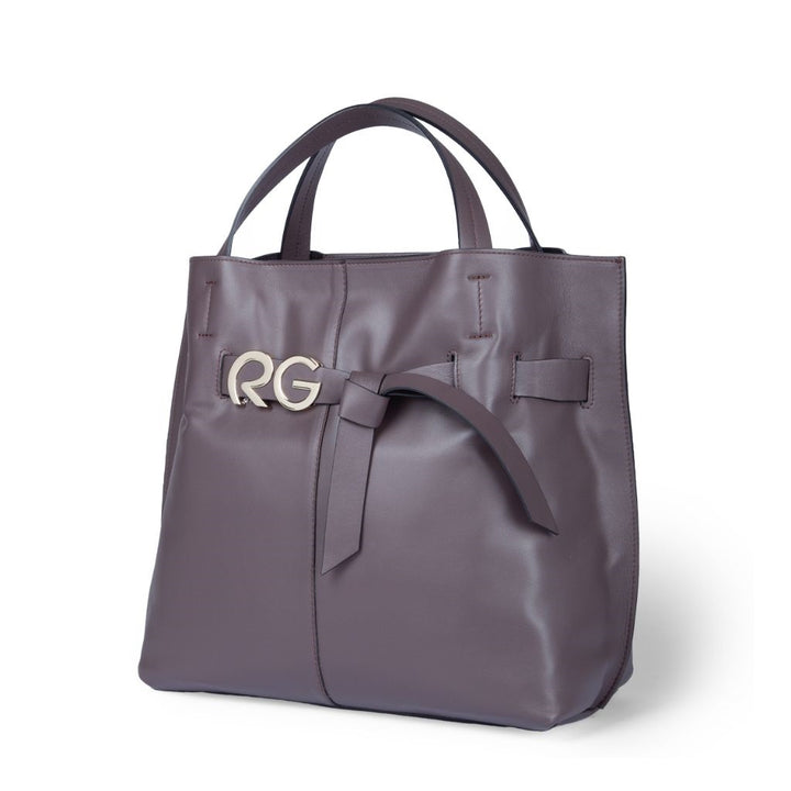 Roberta Gandolfi Dafne Large borsa a mano in pelle con tracolla staccabile In Linea
