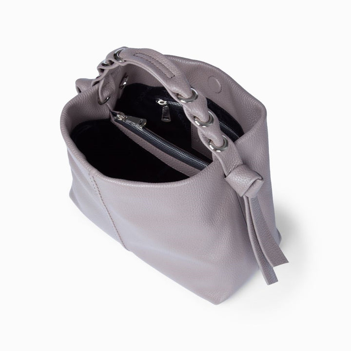 Roberta Gandolfi Asia small borsa a mano in pelle con tracolla staccabile Nuovo
