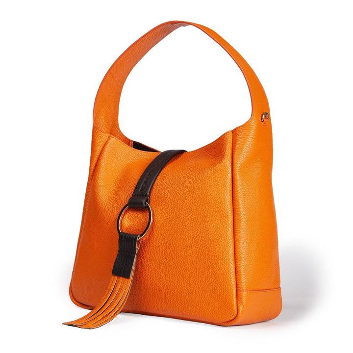Roberta Gandolfi Samanta hobo midi borsa a spalla in pelle con tramezza interna Promozione Limitata