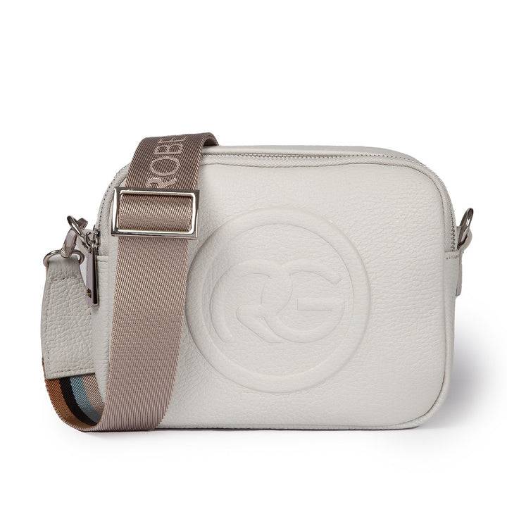 Roberta Gandolfi Roberta Pelle camera e crossbody in pelle con doppio scomparto e tracolla staccabile 2025