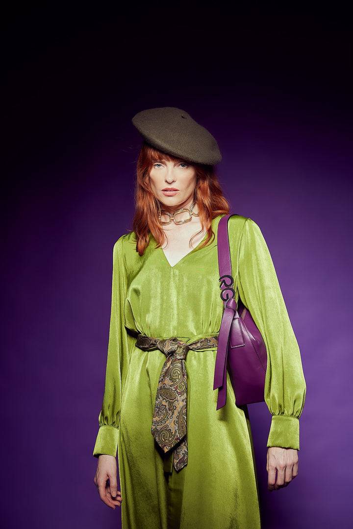 Roberta Gandolfi Dafne hobo in morbida pelle di vitello Comprane uno, ottenene uno gratis