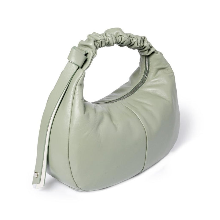 Roberta Gandolfi Azzura Hobo medium in morbida pelle nappa con manico arricciato regolabile Ultimi due giorni