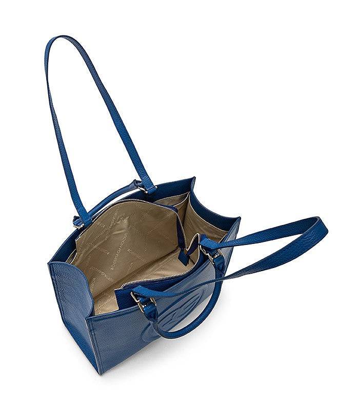 Roberta Gandolfi Roberta Pelle medium Borsa a mano in pelle con doppi spallacci per essere portata a spalla e tramezza Fino al 65% di sconto