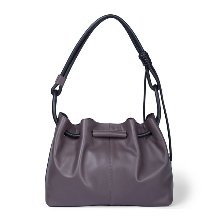 Roberta Gandolfi Gisella medium borsa con doppia portabilità mano o spalla in morbido vitello Italy