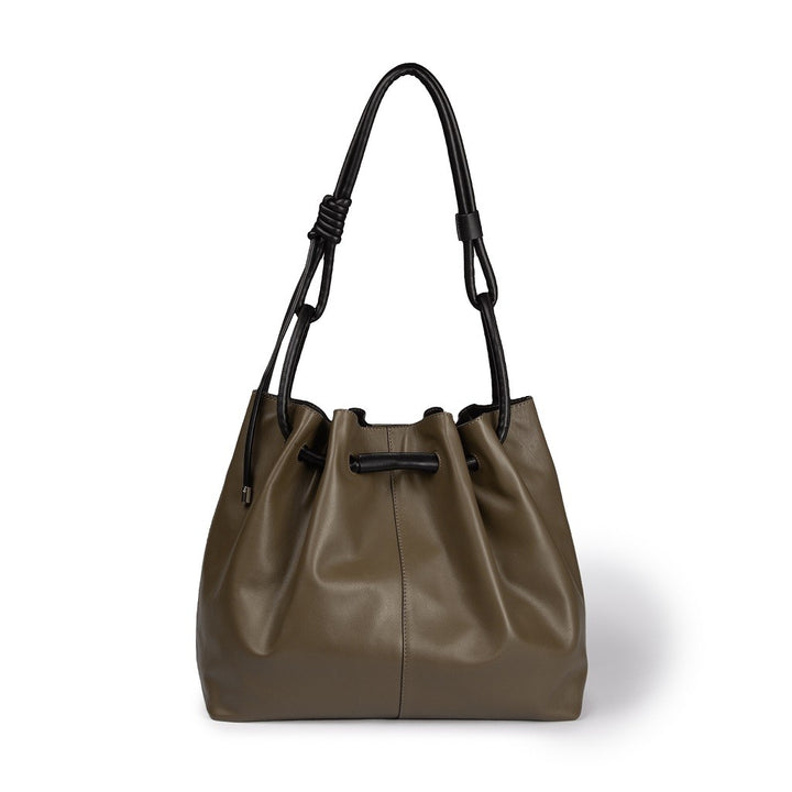 Roberta Gandolfi Gisella Large borsa con doppia portabilità mano o spalla in morbido vitello Qualità
