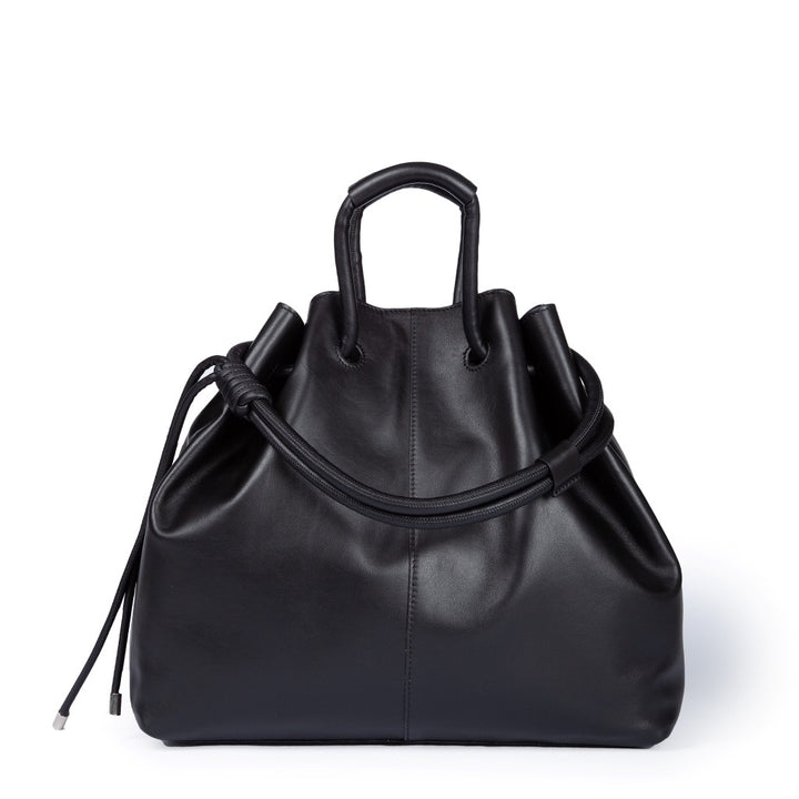 Roberta Gandolfi Gisella Large borsa con doppia portabilità mano o spalla in morbido vitello Promozione
