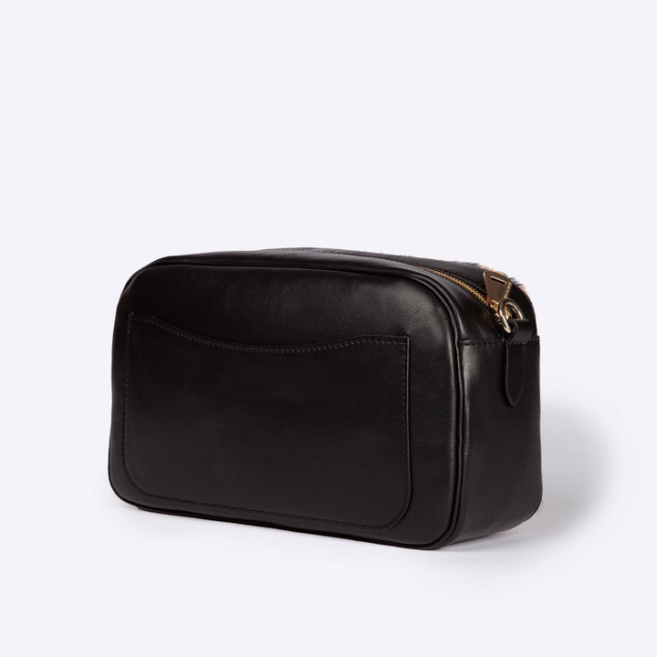 Roberta Gandolfi Dafne pony camera in pelle stampa animalier con tracolla staccabile Moda