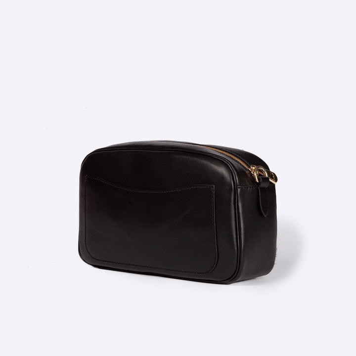 Roberta Gandolfi Dafne pony camera in pelle stampa animalier con tracolla staccabile Spedizione gratuita