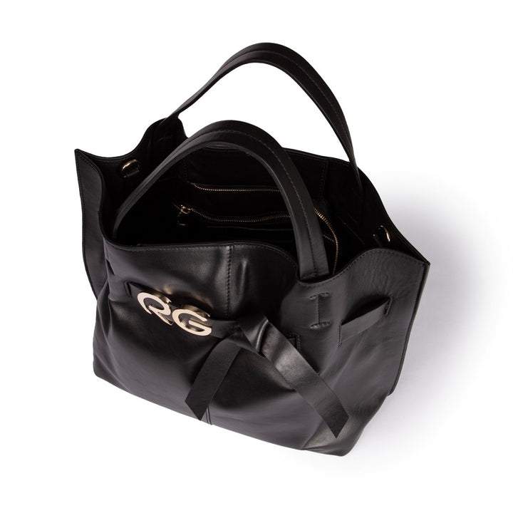 Roberta Gandolfi Dafne Large borsa a mano in pelle con tracolla staccabile Prezzo di fabbrica