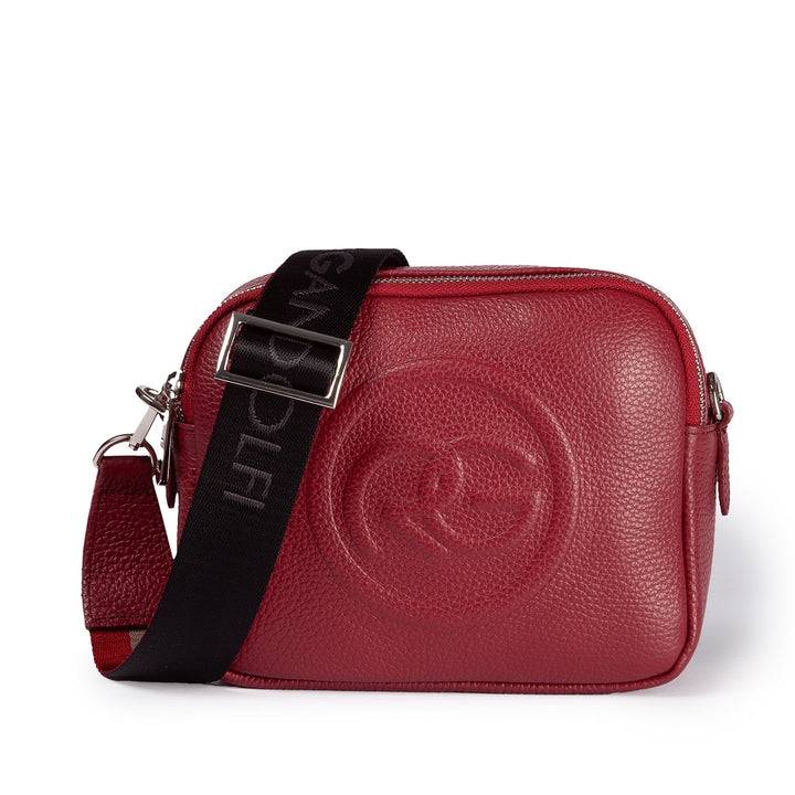 Roberta Gandolfi Roberta Pelle camera e crossbody in pelle con doppio scomparto e tracolla staccabile Super Saving Price