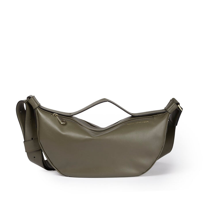 Roberta Gandolfi Micol Banana small cross body in vitello liscio con tracolla regolabile Ultimi tre giorni