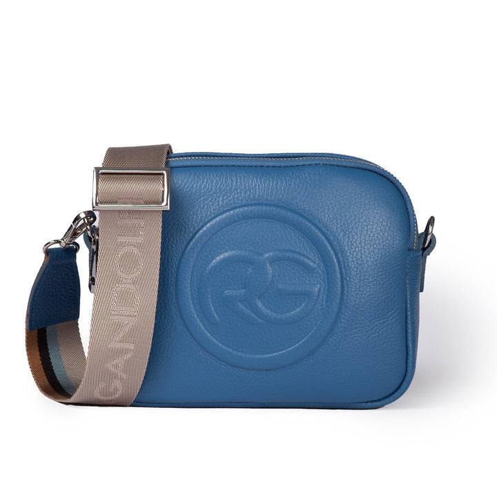 Roberta Gandolfi Roberta Pelle camera e crossbody in pelle con doppio scomparto e tracolla staccabile Prezzo di fabbrica