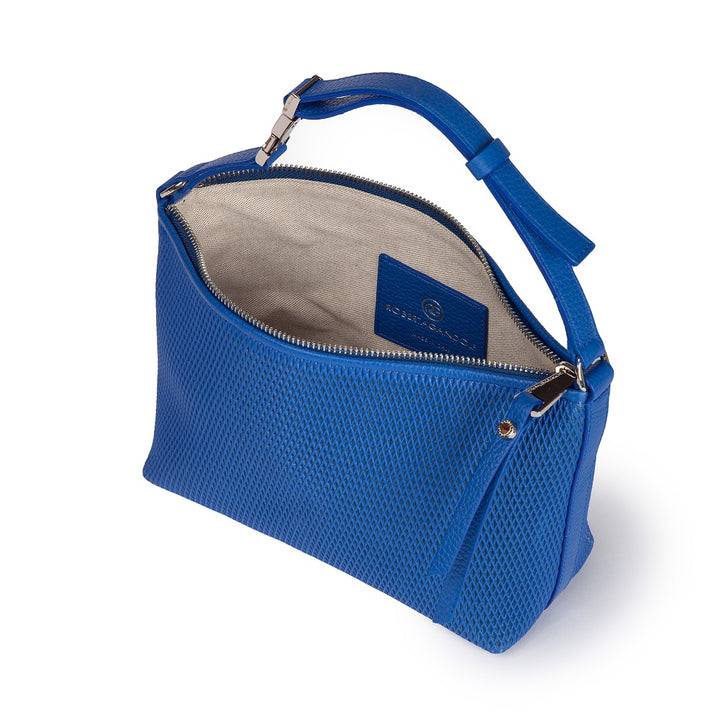 Roberta Gandolfi Yuma baguette in pelle con spallaccio regolabile Lightning offer