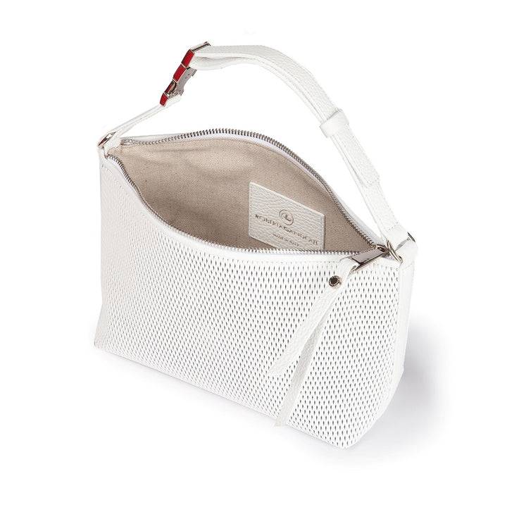 Roberta Gandolfi Yuma baguette in pelle con spallaccio regolabile Grandi sconti