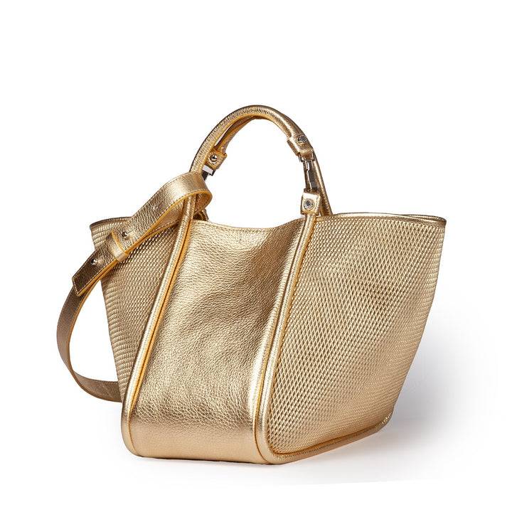 Roberta Gandolfi Yuma small 3 in 1 borsa a mano in pelle trasformabile con tracolla staccabile Nuovi prodotti