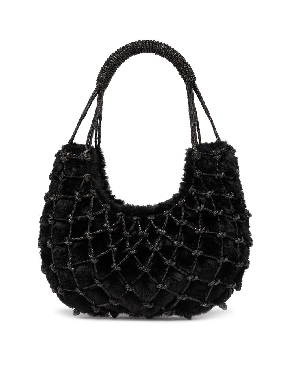 Rosantica Nodi Fluffy Black Vendita Calda