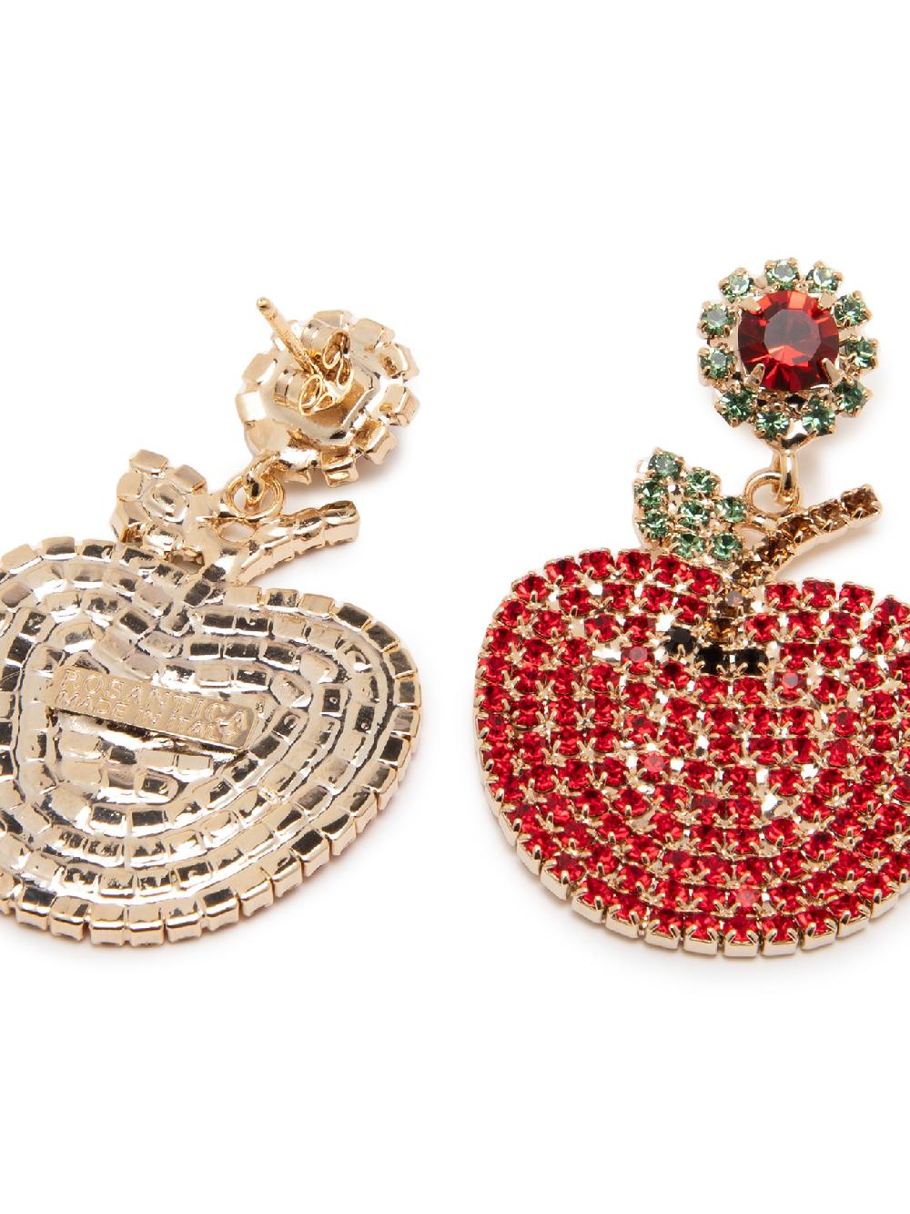 Rosantica Cornucopia Red Earrings Sconto