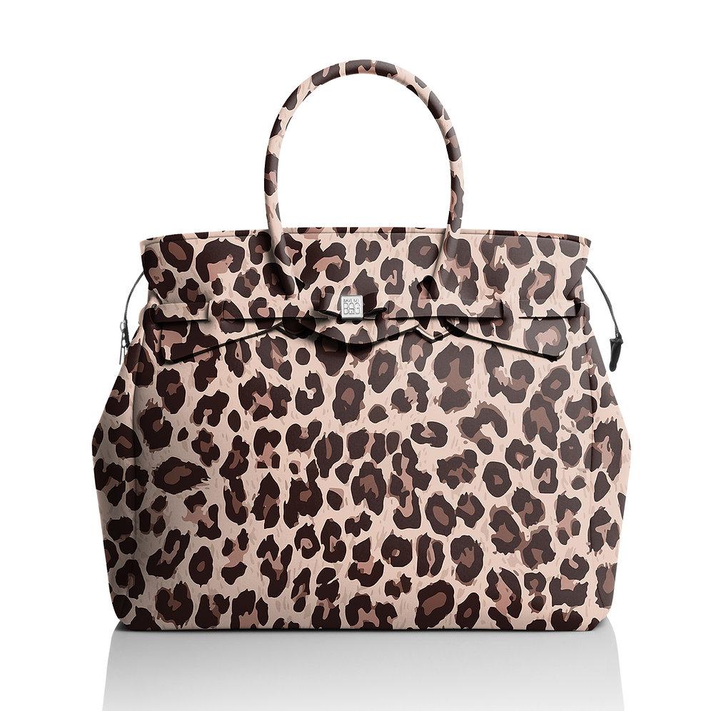 Save my bag Miss Weekender Plus - Leopard Nuovo