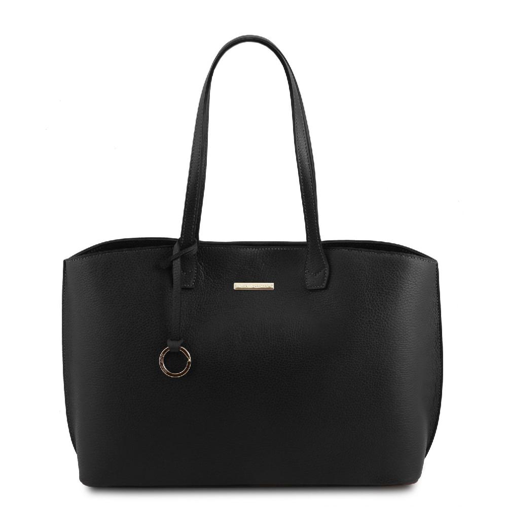 ﻿Tuscany Leather Leather Shopping bag Prezzo Ridotto
