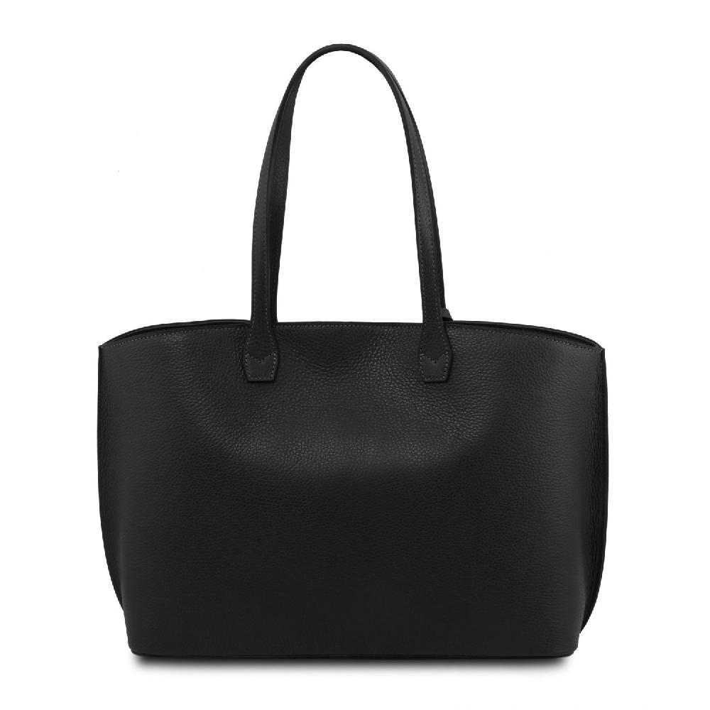 ﻿Tuscany Leather Leather Shopping bag Prezzo Ridotto
