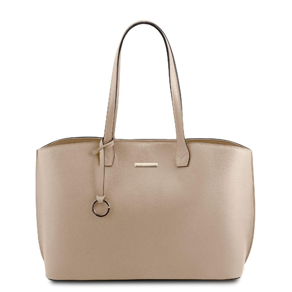 Tuscany Leather Leather Shopping bag Sottocosto