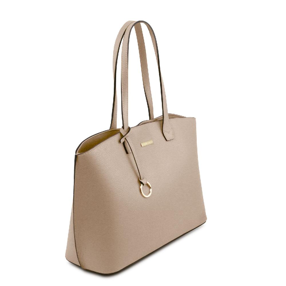 Tuscany Leather Leather Shopping bag Sottocosto