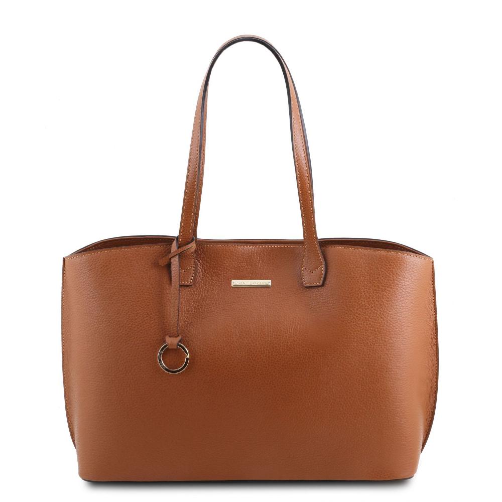 Tuscany Leather Leather Shopping bag Convenienza