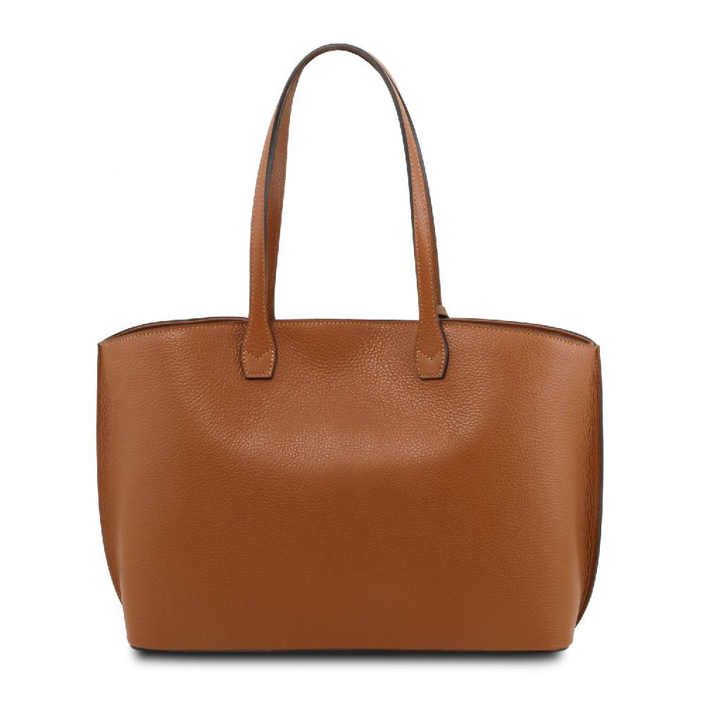 Tuscany Leather Leather Shopping bag Convenienza