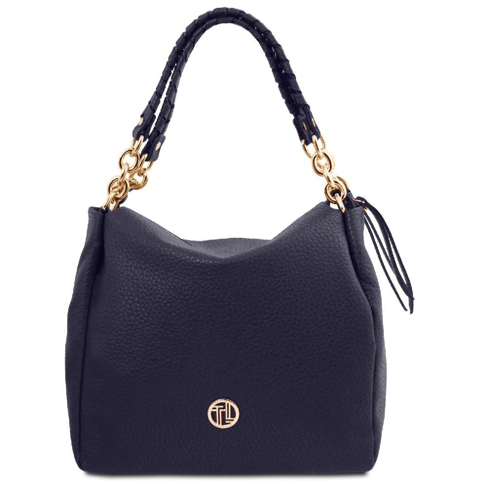 Tuscany Leather Soft Leather Shopping bag Sconto