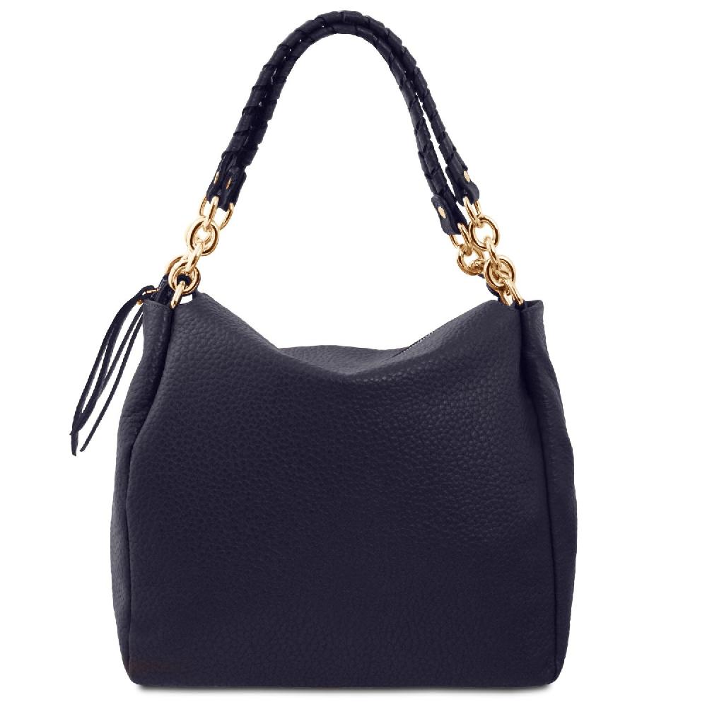 Tuscany Leather Soft Leather Shopping bag Sconto