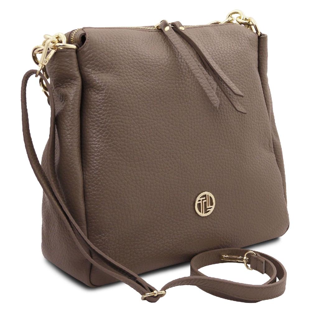 Tuscany Leather Soft Leather Shopping bag Online