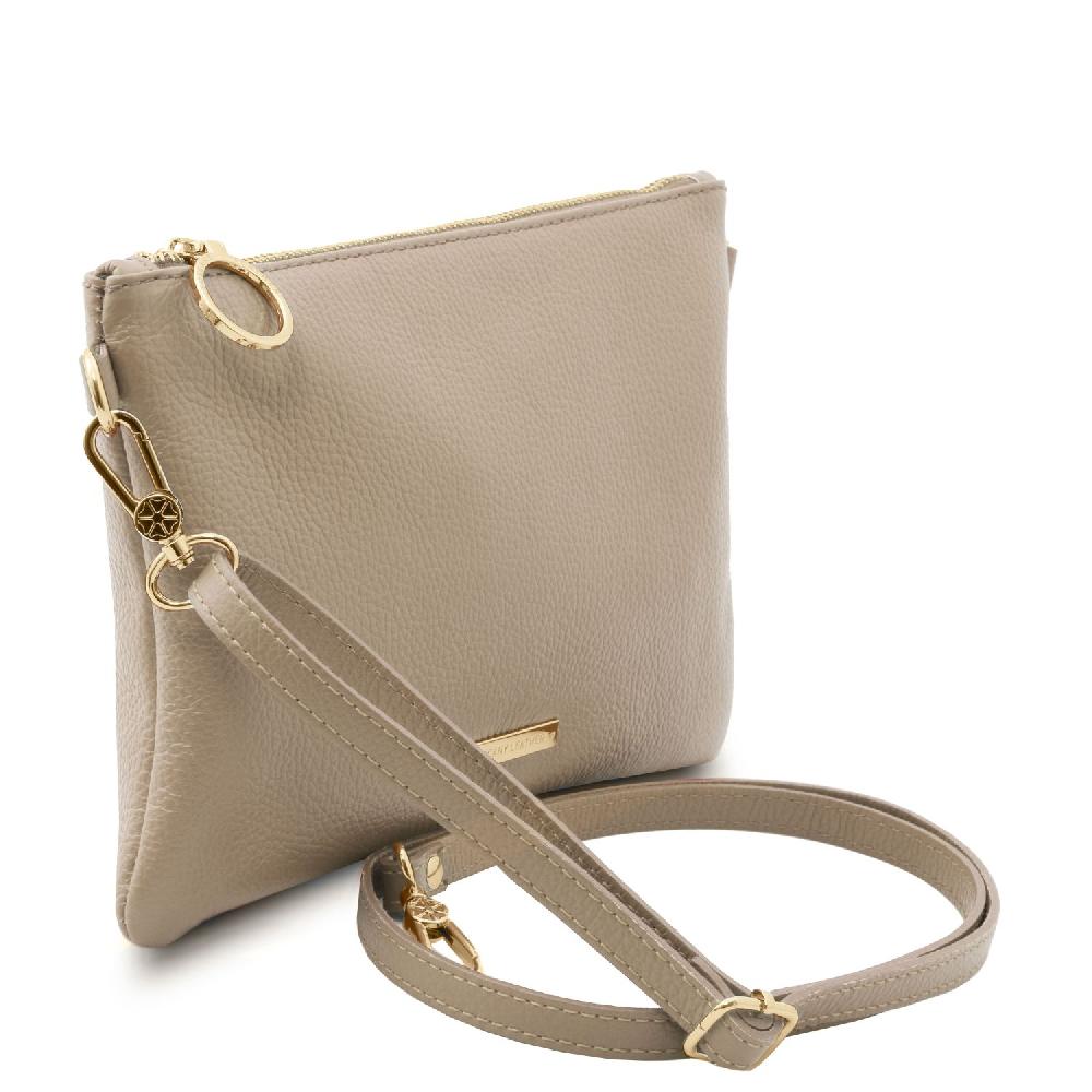 Tuscany Leather Soft Leather Clutch Vendita