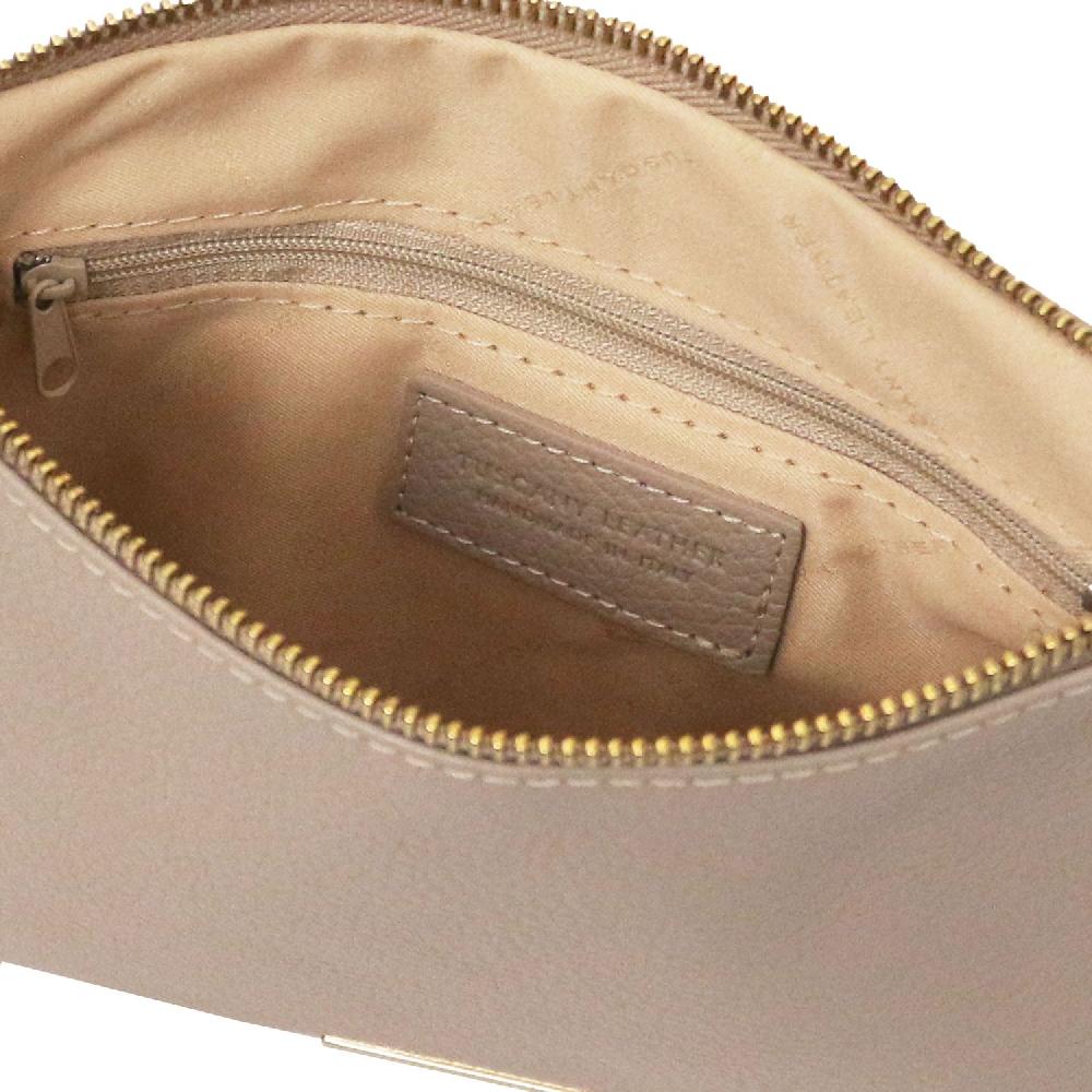 Tuscany Leather Soft Leather Clutch Vendita