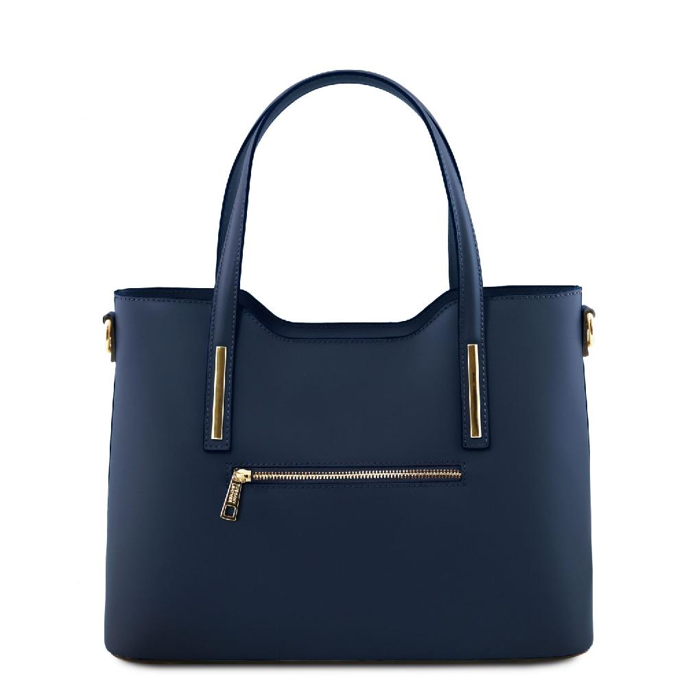 Tuscany Leather Shopping Tasche aus Leder Qualità Garantita