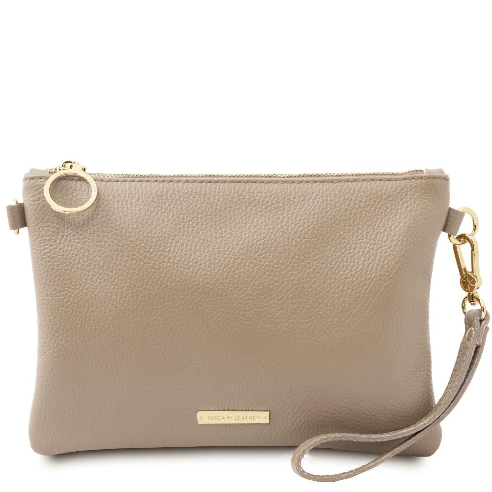 Tuscany Leather Soft Leather Clutch Presa